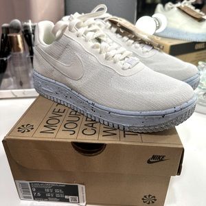Nike AF1 Crater Flyknit White Size: 9 (NEW)